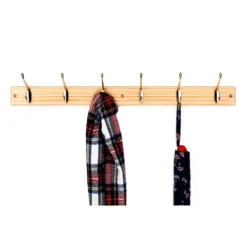 None C23 6 HOOK PINE PB HAT AND COAT. -Furniture Shop 12804197 2384833204014163