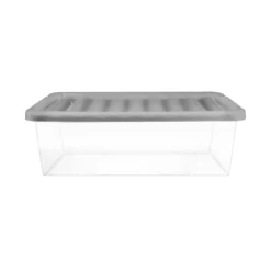 32L Storage Box With Clear Base And Lid