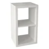 Clever Cube 2x1 Storage Unit - White 1 Clever Cube 2x1 Storage Unit - White -Furniture Shop 12813174 1134897495489275