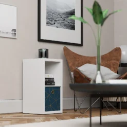 Clever Cube 2x1 Storage Unit - White -Furniture Shop 12813174 1894929107295075