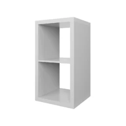 Clever Cube 2x1 Storage Unit - White -Furniture Shop 12813174 6634929107374500