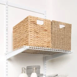 None Wire Shelf Bracket - White - 350mm -Furniture Shop 12815433 1214833197314656