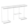 None Wardrobe System Starter Kit - White - 2.4m -Furniture Shop 12815435 1525044142046216
