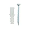 None Wall Strip Plug And Screw Fixings - 20 Pack -Furniture Shop 12815574 1634831884596682