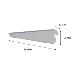None Double Slot Bracket - White -170mm -Furniture Shop 12815730 6225034583493859