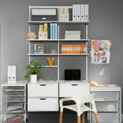 None Double Slot Bracket - White -270mm -Furniture Shop 12815731 6774833192558669