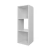 Compact Cube 3x1 Storage Unit - White 1 Compact Cube 3x1 Storage Unit - White -Furniture Shop 12815992 1754929106573581