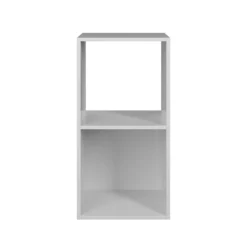 Compact Cube 2x1 Storage Unit - White -Furniture Shop 12815993 1964929106663113