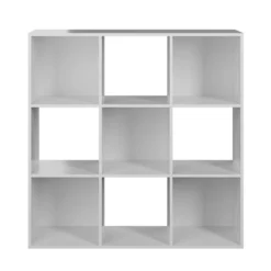 Compact Cube 3x3 Storage Unit - White -Furniture Shop 12815994 1444929106954815