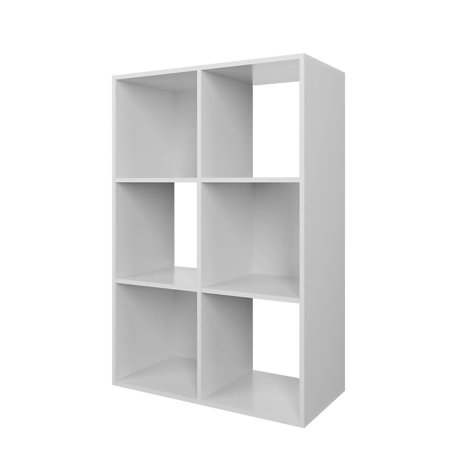 Compact Cube 3x2 Storage Unit - White 3 Compact Cube 3x2 Storage Unit - White