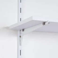 None Single Slot Upright Wall Strip - White - 100cm -Furniture Shop 12816011 1484833192293418