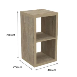 Clever Cube 2x1 Storage Unit - Oak 11 Clever Cube 2x1 Storage Unit - Oak -Furniture Shop 12816158 1305014368223074