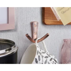 Modern Twin Hook - Antique Copper -Furniture Shop 12817386 6924995165233679