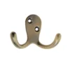 Basic Double Robe Hook - Antique Brass -Furniture Shop 12817521 6504840987560057