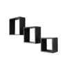 Wall Cubes 3 Pack - Black Matt -Furniture Shop 12817961 9794831961993610