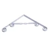 None Scroll Bracket - White - 150x150mm -Furniture Shop 12818109 1524831966831362