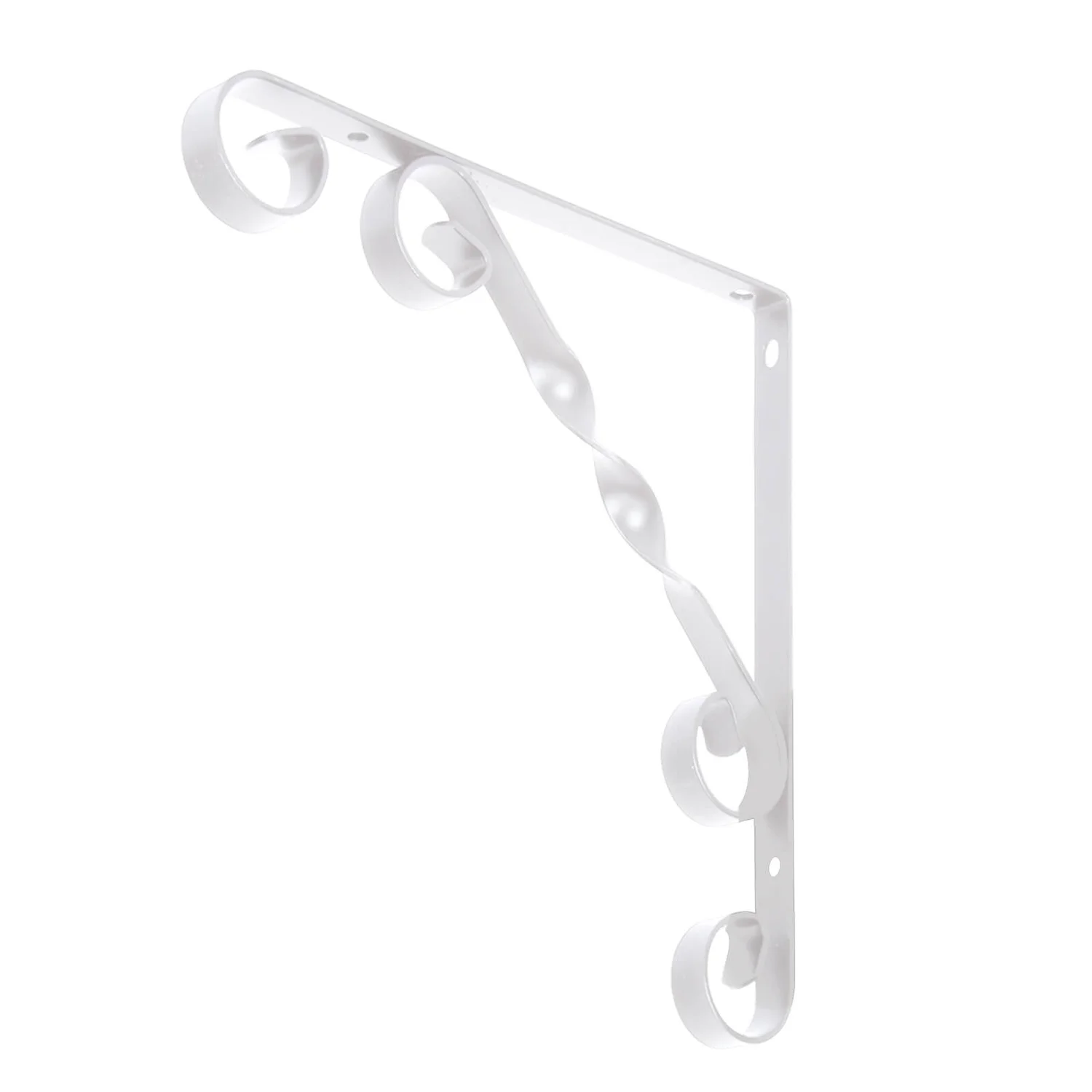 None Scroll Bracket - White - 200x200mm 3 None Scroll Bracket - White - 200x200mm
