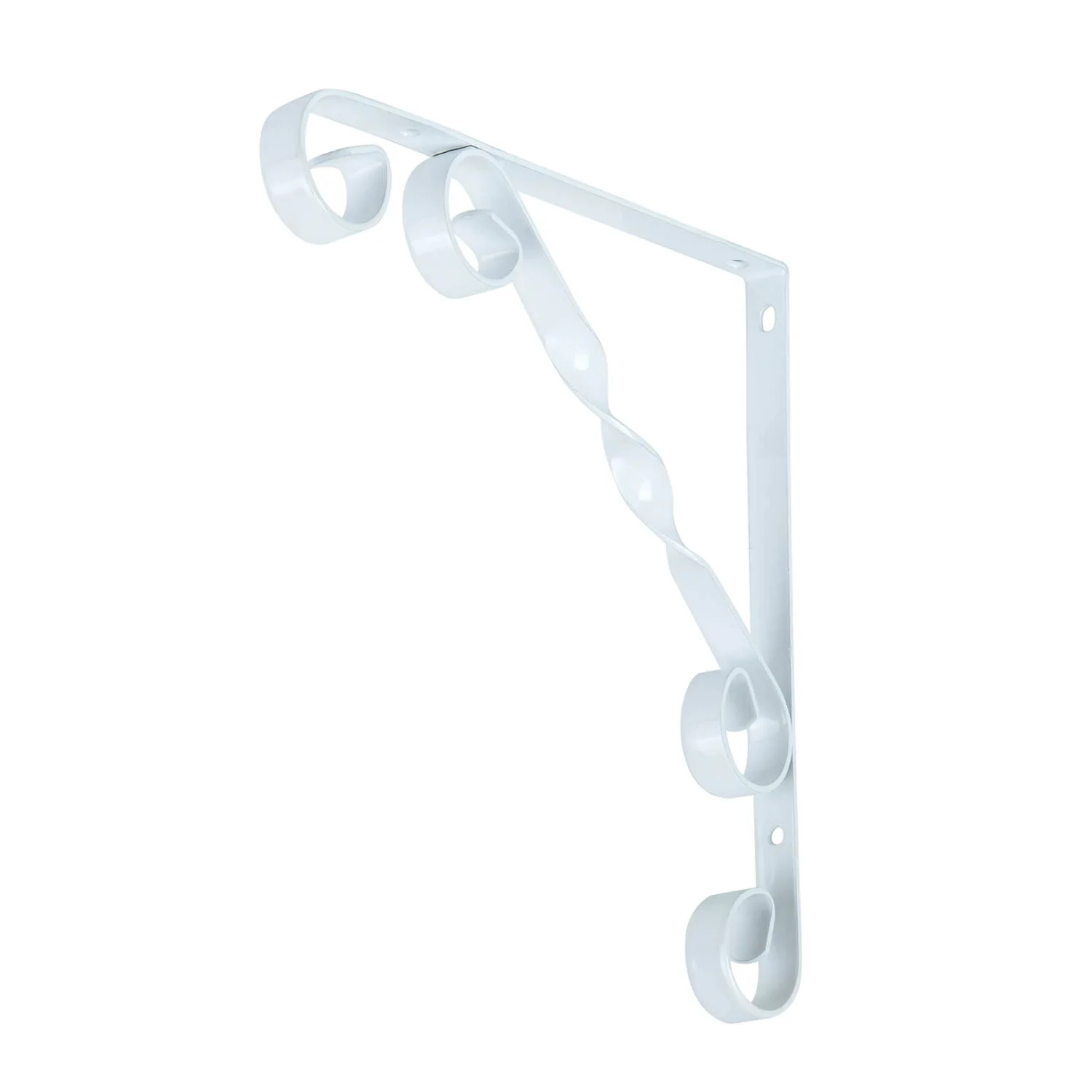 None Scroll Bracket - White - 250x250mm 3 None Scroll Bracket - White - 250x250mm