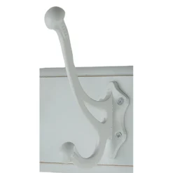 7 White Antique Hooks On Rustic Board -Furniture Shop 12821172 1694847704811610