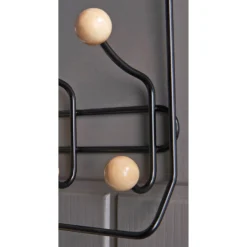 None Wooden Ball With Towel Bar Coat Hook -Furniture Shop 12821176 1944846170555114