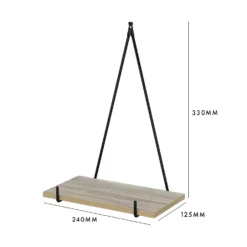 None Tri Hanging Bracket Kit - Sanoma Oak -Furniture Shop 12821190 1374964085619041