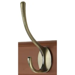 6 Victorian Antiqued Brass Hooks On Oak Stepped Board 7 6 Victorian Antiqued Brass Hooks On Oak Stepped Board -Furniture Shop 12821288 1264847704977693