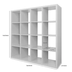 Clever Cube 4x4 Storage Unit - White -Furniture Shop 12821332 1844953391927368