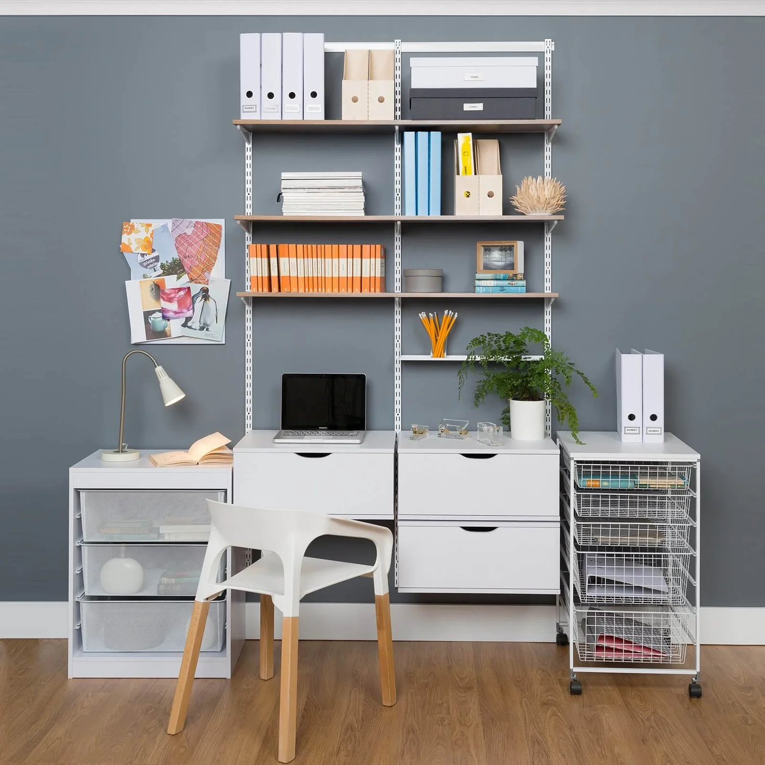 Shelf Sanoma Oak 1200x16x200mm 5 Shelf Sanoma Oak 1200x16x200mm - Image 3