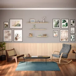 Floating Shelf - Sanoma Oak - 250 X 250 X 38mm 7 Floating Shelf - Sanoma Oak - 250 X 250 X 38mm -Furniture Shop 12822016 5314964085483120