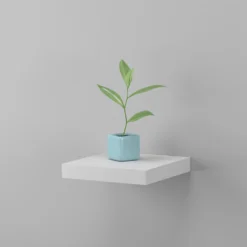 Floating Shelf - White Matt - 235 X 235 X 38mm -Furniture Shop 12822017 1594887838697883