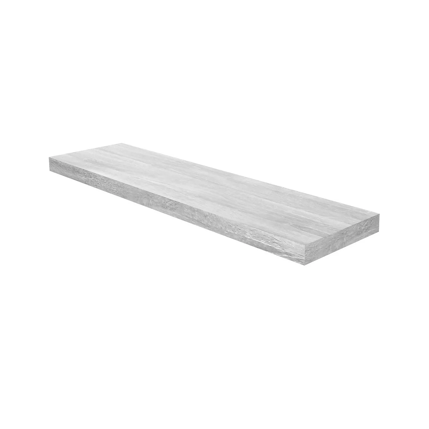 Floating Shelf - Grey Oak - 900 X 235 X 38mm 3 Floating Shelf - Grey Oak - 900 X 235 X 38mm