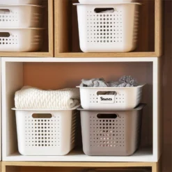 2 Pack Smartstore Wardrobe Basket Tag - White -Furniture Shop 12822341 1814833173353680