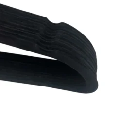 Black Velvet Clothes Hangers - 10 Pack -Furniture Shop 12822491 2064878809251272