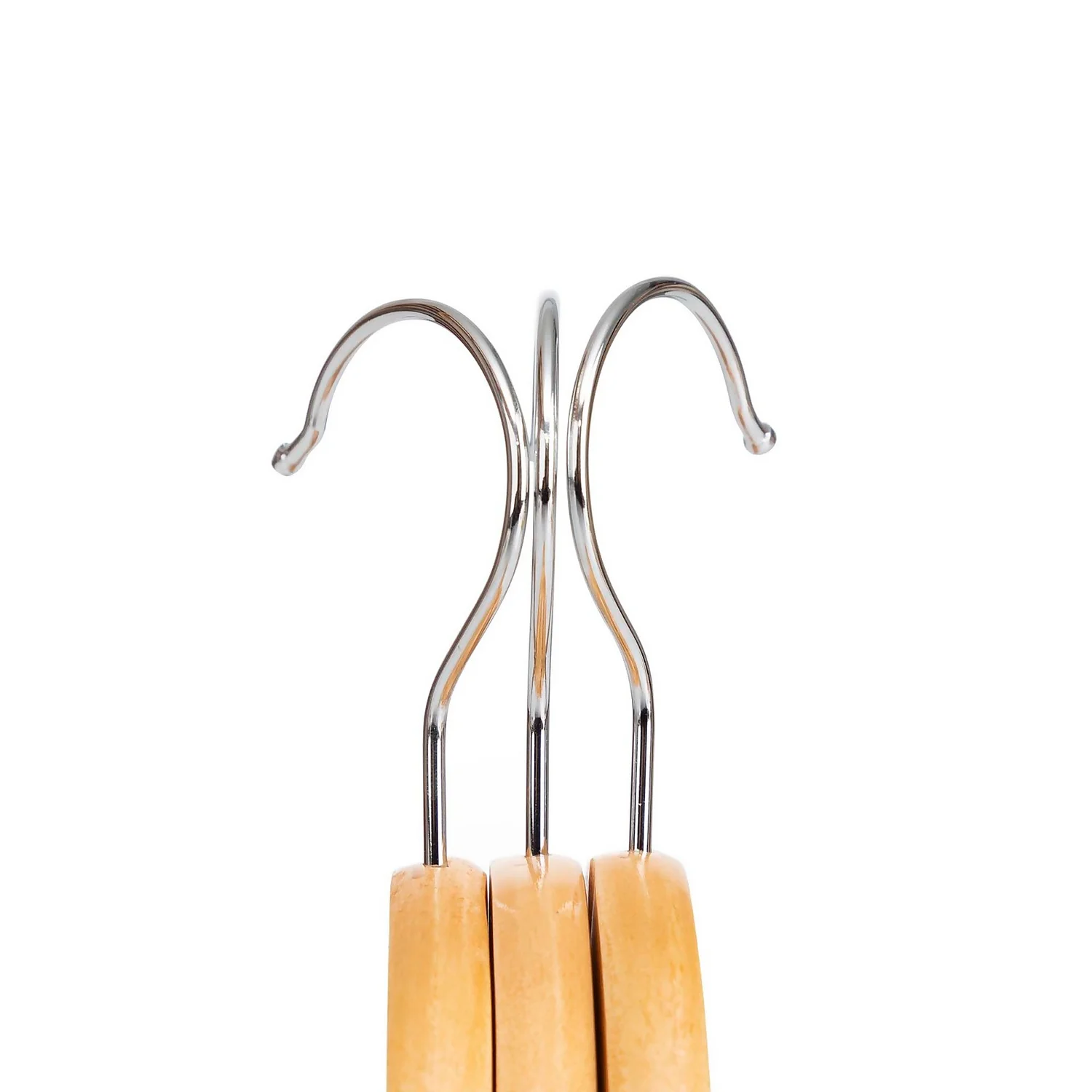 Wooden Clothes Hangers - 8 Pack 8 Wooden Clothes Hangers - 8 Pack - Image 6