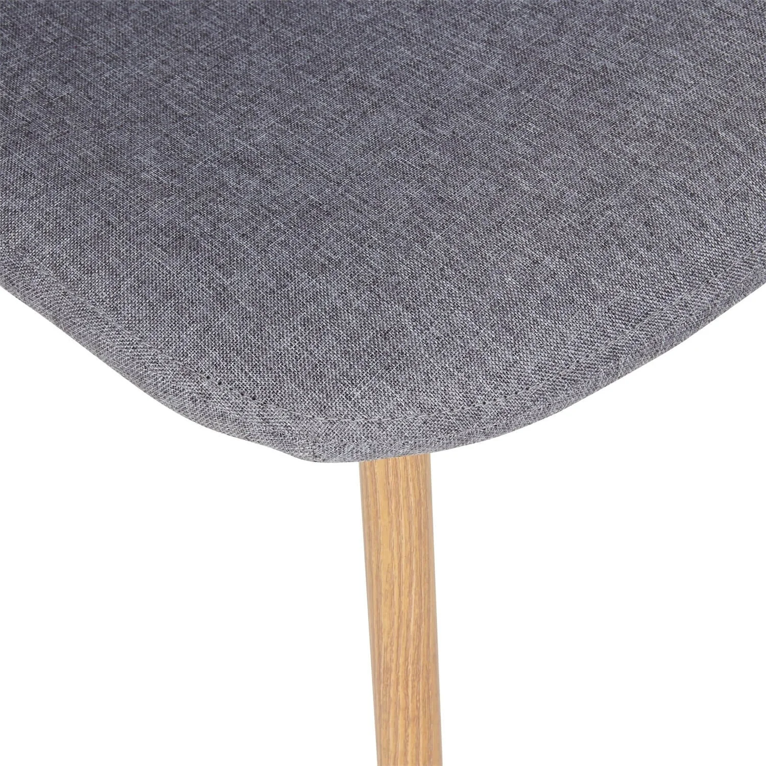 Ludlow Upholstered Dining Chair - Set Of 2 - Grey 8 Ludlow Upholstered Dining Chair - Set Of 2 - Grey - Image 6