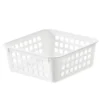 Smartstore 1L Wardrobe Basket - White -Furniture Shop 12826424 1134831432194921