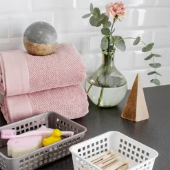 Smartstore 1L Wardrobe Basket - White -Furniture Shop 12826424 1354833174103140