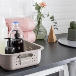 Smartstore 6L Wardrobe Basket - Taupe -Furniture Shop 12826431 1564833174227727