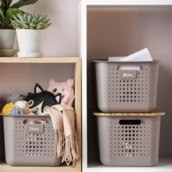 Smartstore Wardrobe Basket Bamboo Lid -Furniture Shop 12826435 2684833172711662