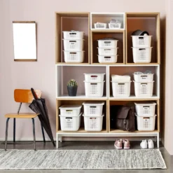 Smartstore Wardrobe Basket Lid - White -Furniture Shop 12826438 1514833173975814