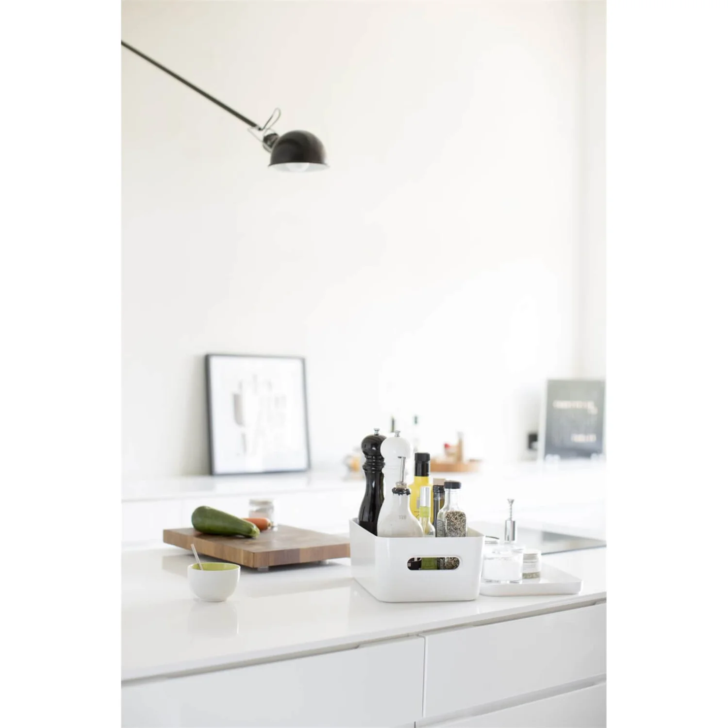 SmartStore Compact Medium Box - White 4 SmartStore Compact Medium Box - White - Image 2