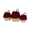 Berry Rope Baskets - Set Of 3 2 Berry Rope Baskets - Set Of 3 -Furniture Shop 12829224 9364831918896024