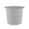 Two-Tone Cotton Rope Basket -Furniture Shop 12829235 8294831918133460
