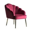 Sophia Scallop Occasional Chair - Cerise -Furniture Shop 12834754 1924831943083671