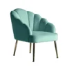 Sophia Scallop Occasional Chair - Duck Egg Blue -Furniture Shop 12834895 7614831943383443