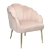 Sophia Scallop Occasional Chair - Blush -Furniture Shop 12836665 1624861201584477