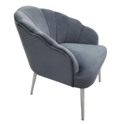Sophia Scallop Occasional Chair - Grey -Furniture Shop 12838886 1634940538203316