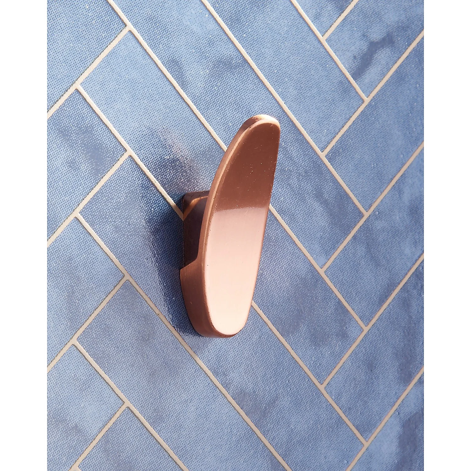 Round Switch Hook - Brushed Copper 4 Round Switch Hook - Brushed Copper - Image 2