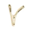 Two Prong Ant Hook - Polished Brass 2 Two Prong Ant Hook - Polished Brass -Furniture Shop 12839011 1194831954977876