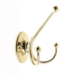 Oval Tri Hook - Polished Brass -Furniture Shop 12839028 1004832981590191